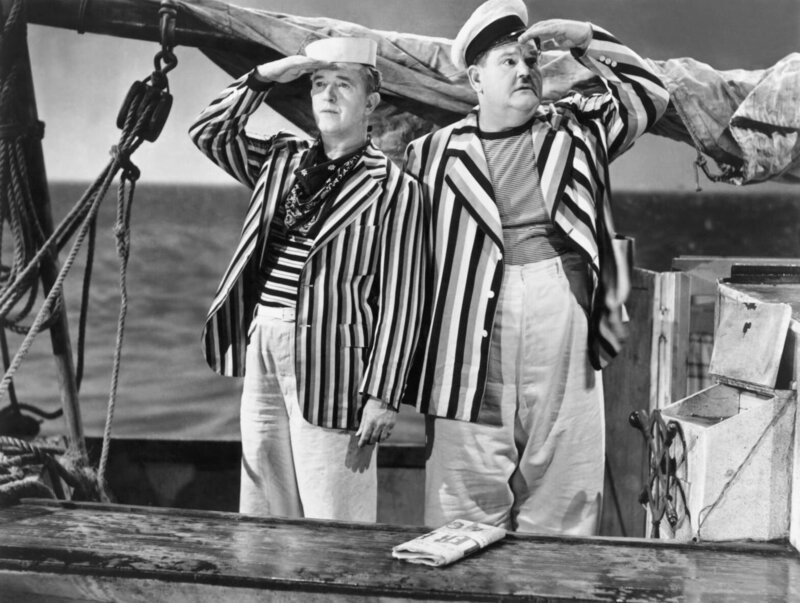 Stan Laurel, Oliver Hardy. – Bild: United Artists