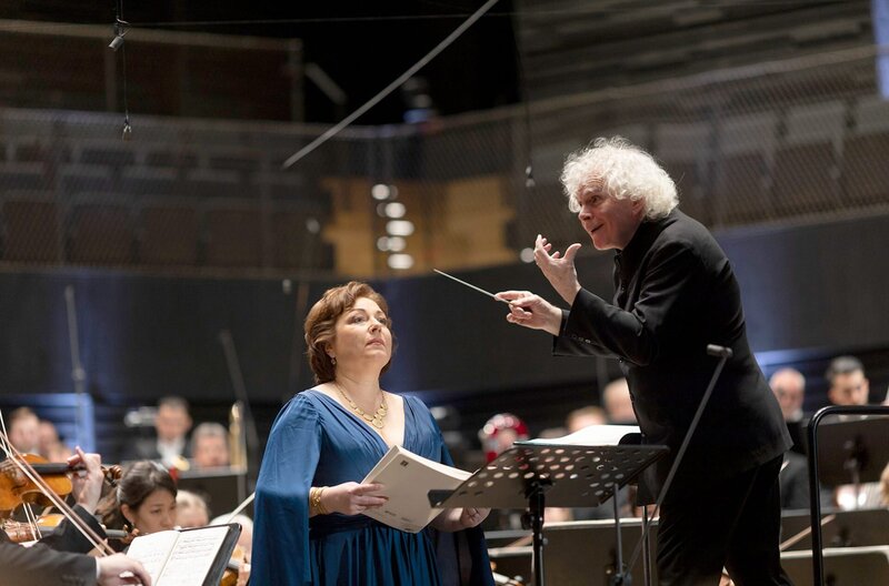 Sir Simon Rattle: Schönberg Gurre-Lieder – Bild: BR /​ © BR/​Astrid Ackermann /​ © BR/​Astrid Ackermann