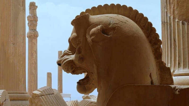 Unter Dareios I. entsteht ein gigantischer Palastkomplex: Persepolis. – Bild: ZDF und ZED