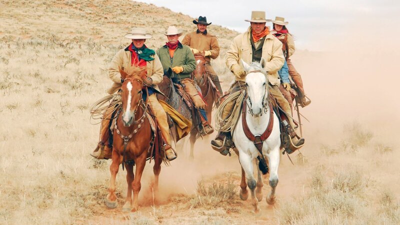 Mustang riding. – Bild: Bergblick