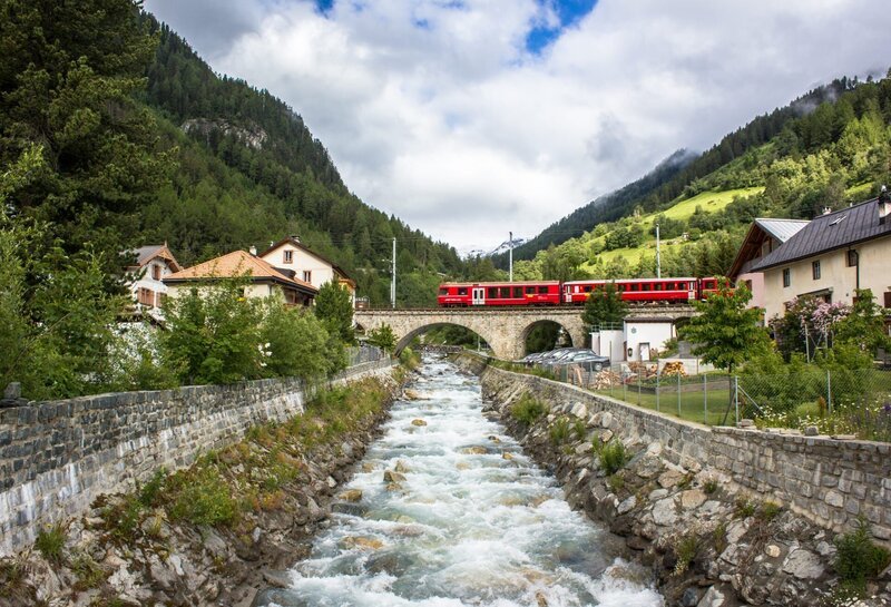 Swiss alpine landscape – Bild: Depositphotos /​ Agostino Curto