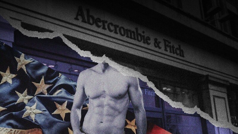 Abercrombie & Fitch galt lange als beliebte Marke bei Jugendlichen, doch die Vorwürfe der sexuellen Ausbeutung von jungen Männern gegen den ehemaligen Chefs Mike Jeffries überschatten den Ruf des Unternehmens. – Bild: ZDF und BBC/​Getty