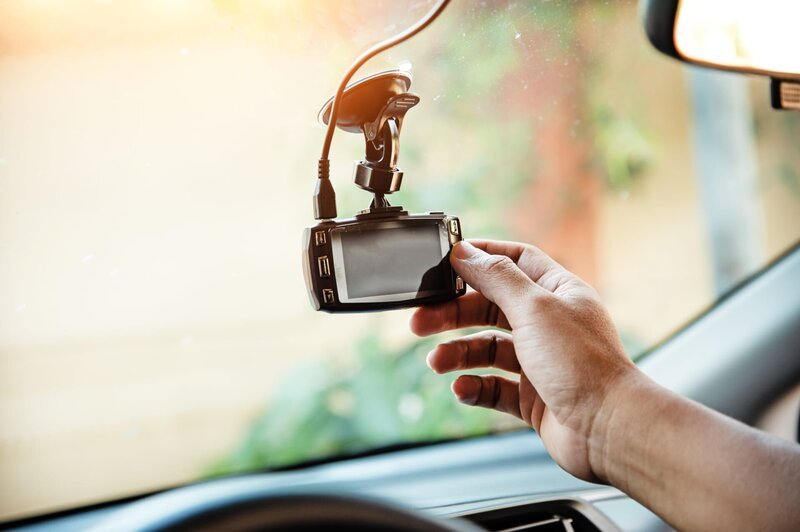 Die Videokamera im Auto – Bild: depositphotos