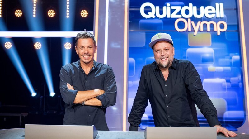 Die Kandidaten des Teams „Fanta4“ Michi Beck (l.) und Smudo (r.). – Bild: ARD/​Uwe Ernst