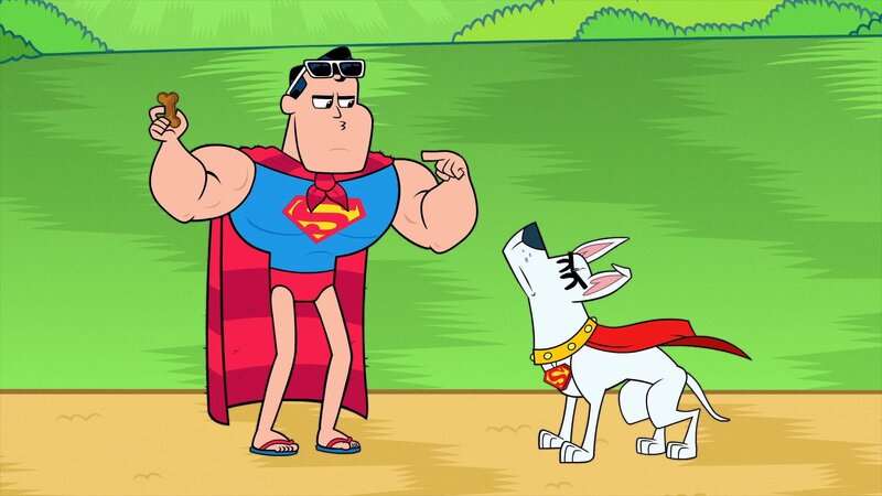v.li.: Superman, Krypto – Bild: Cartoon Network