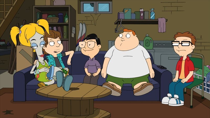 L-R: Roger als Jenny, Schmuely, Toshi, Barry, Steve – Bild: ViacomCBS /​ FOX /​ FOX BROADCASTING /​ TTCFFC