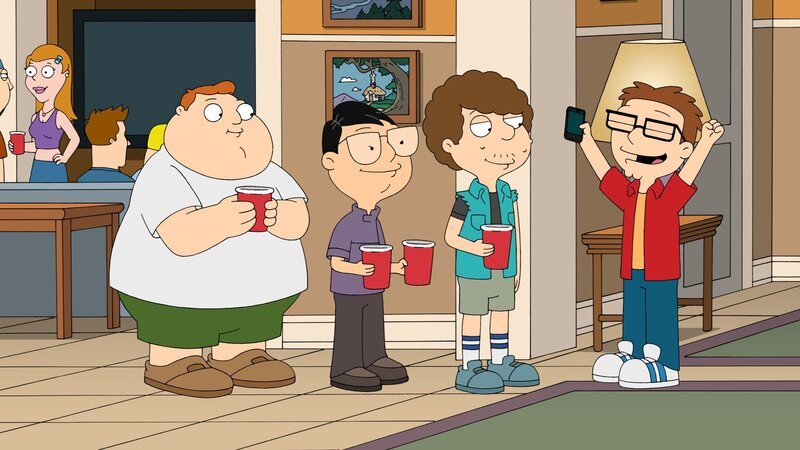 Vorne, l-r: Barry, Toshi, Snot, Steve – Bild: ViacomCBS /​ FOX