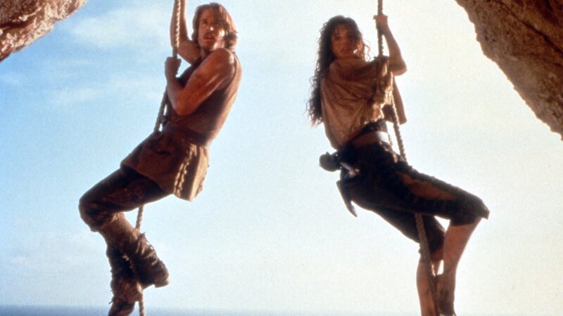 Morgan Adams (Geena Davis) und Shaw (Matthew Modine). – Bild: RTL II Morgan Adams (Geena Davis) und Shaw (Matthew Modine). – Bild: RTL II