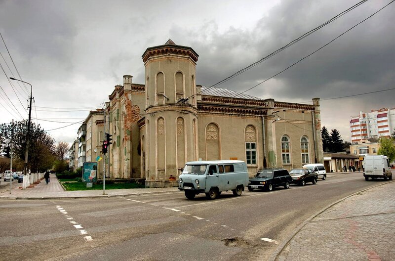Die Synagoge von Tschortkiw/Ukraine. – Bild: Radio Bremen/Christian Herrmann Die Synagoge von Tschortkiw/Ukraine. – Bild: Radio Bremen/Christian Herrmann