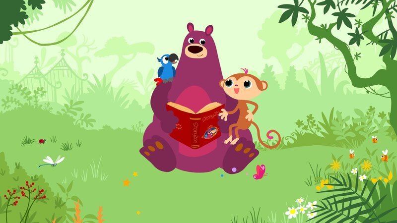 Pepper the Parrot, Bax the bear, Toby the monkey – Bild: ORF