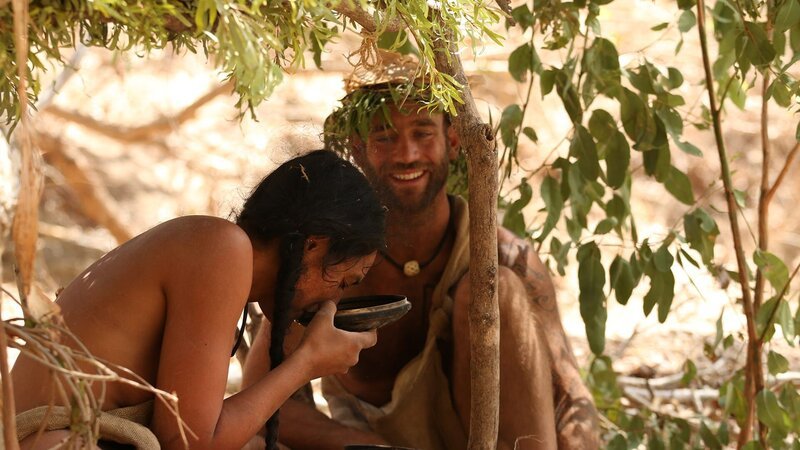 Dan Gardner and Maria Corrales on Naked and Afraid. – Bild: Discovery Communications