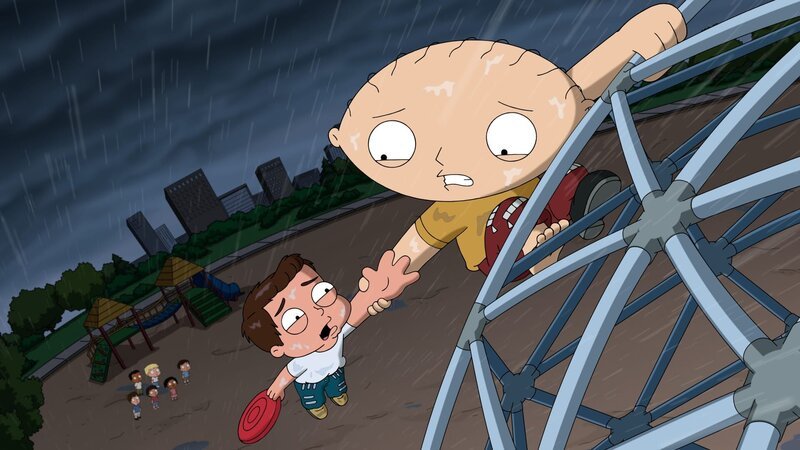 Doug Whitty (l.); Stewie Griffin (r.) – Bild: 20th Television