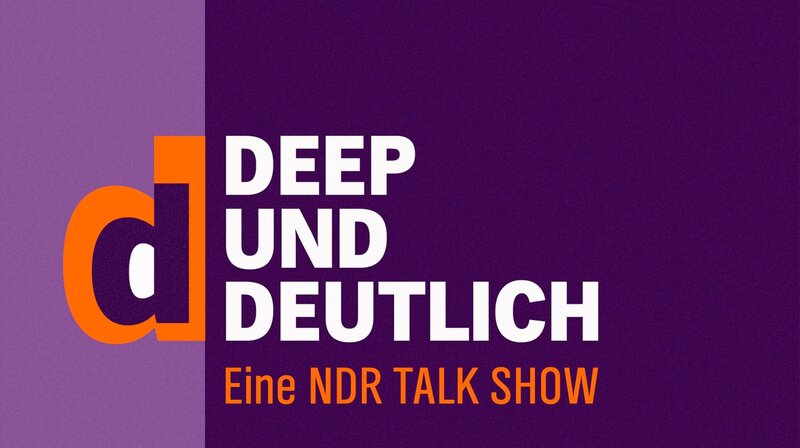 Das Logo von „deep und deutlich. Eine NDR Talk Show“. – Bild: NDR