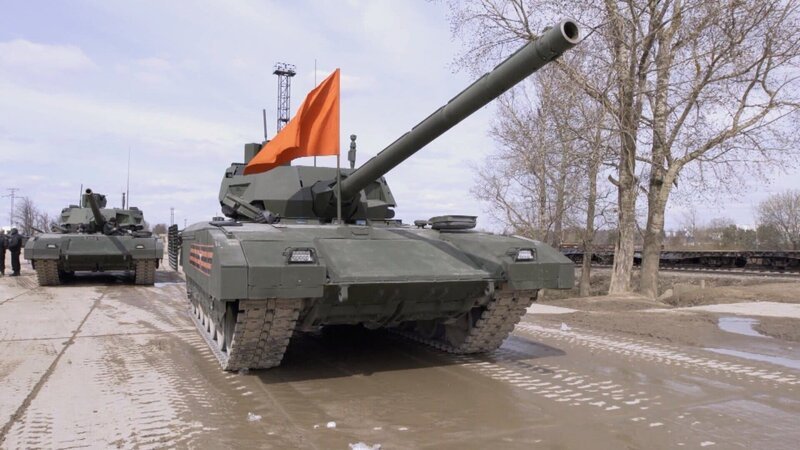 Russischer Panzer T-14. – Bild: Roman Gudoshnikov/​LOOKS Archive