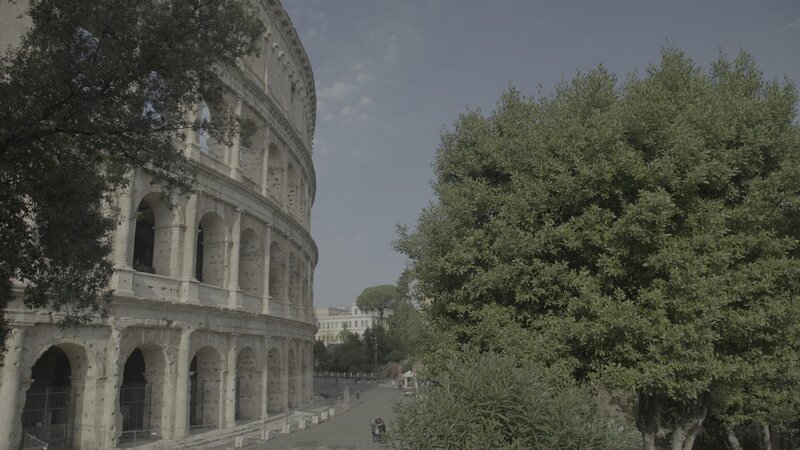 The Colosseum is pictured in Rome, Italy. – Bild: Windfall Films