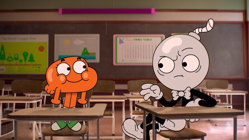 v.li.: Darwin, Julius – Bild: CARTOON NETWORK.