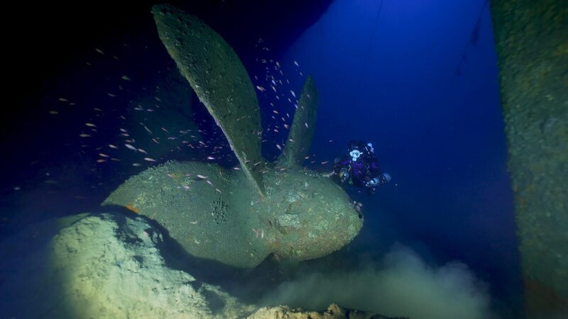 Haven Wreck propeller – Bild: Andrea Bada