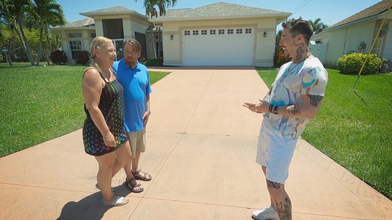 Lottogewinner mit David Bromstad. – Bild: Warner Bros. Discovery