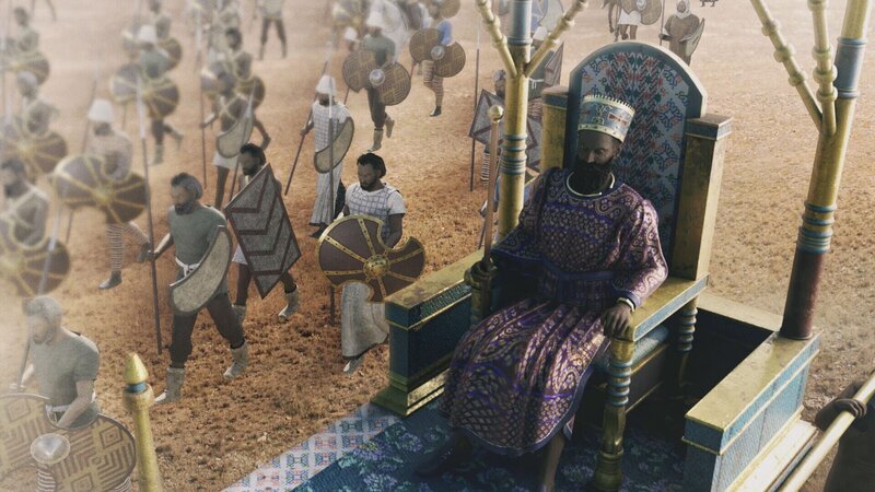 Xerxes und seine Armee – Bild: THE HISTORY CHANNEL /​ ZDF