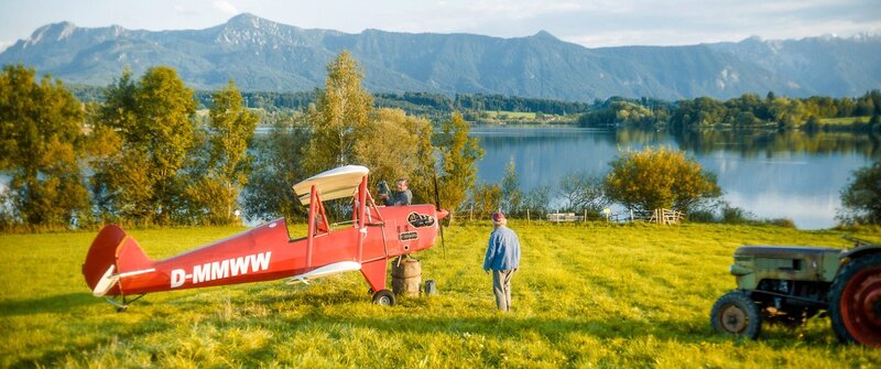 Grüner wird's nicht, sagte der Gärtner und flog davon – Bild: ORF/​Majestic
