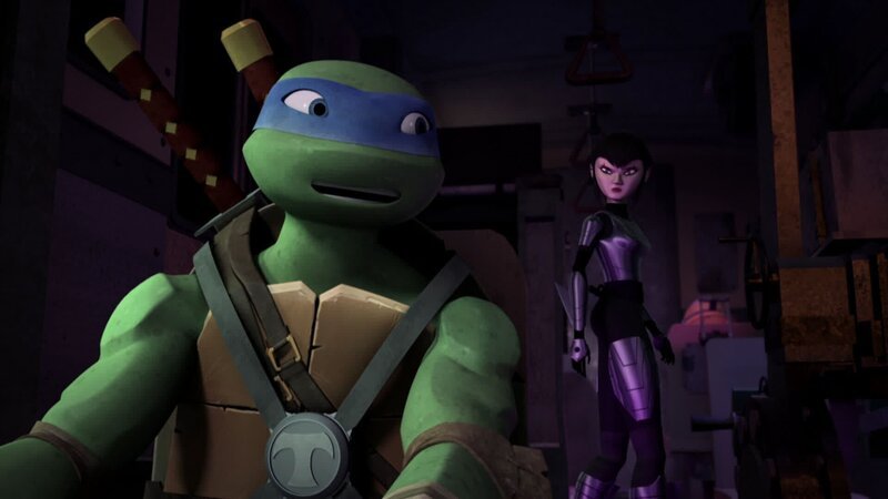 L-R: Leonardo, Karai – Bild: Viacom Overseas Holdings C.V.
