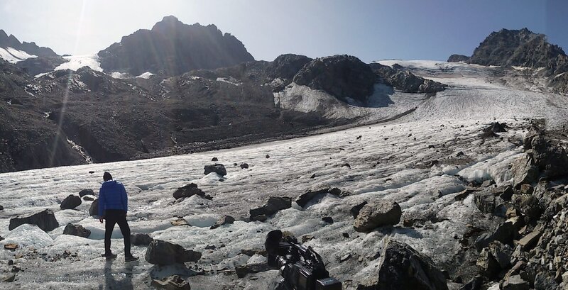 Der Jamtalferner Gletscher – Bild: ORF/Landesstudio Tirol Der Jamtalferner Gletscher – Bild: ORF/Landesstudio Tirol
