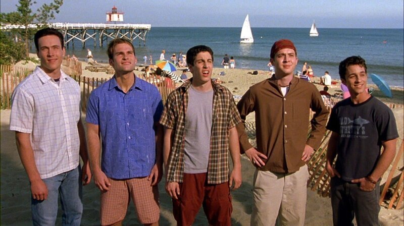 Vor Jim (Jason Biggs, 2.v.li.) und seinen Freunden liegt erneut ein Sommer voller Abenteuer.. (Foto, v.li.: Chris Klein, Sean William Scott, Eddie Kaye Thomas und Thomas Ian Nicholas)Vor Jim (Jason Biggs, 2.v.li.) und seinen Freunden liegt erneut ein Sommer voller Abenteuer.. (Foto, v.li.: Chris Klein, Sean William Scott, Eddie Kaye Thomas und Thomas Ian Nicholas) – Bild: RTL II Vor Jim (Jason Biggs, 2.v.li.) und seinen Freunden liegt erneut ein Sommer voller Abenteuer.. (Foto, v.li.: Chris Klein, Sean William Scott, Eddie Kaye Thomas und Thomas Ian Nicholas)Vor Jim (Jason Biggs, 2.v.li.) und seinen Freunden liegt erneut ein Sommer voller Abenteuer.. (Foto, v.li.: Chris Klein, Sean William Scott, Eddie Kaye Thomas und Thomas Ian Nicholas) – Bild: RTL II