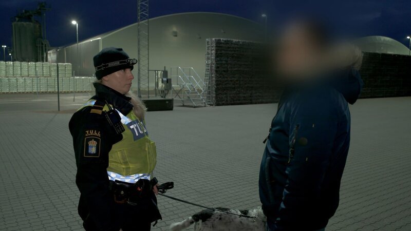 Gränsbevakarna Sverige Maja in Ystad – Bild: Warner Bros Discovery