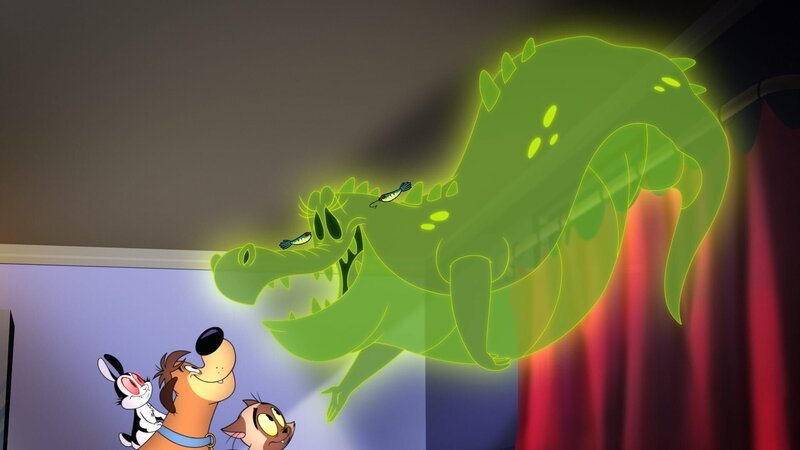 L-R: Bunnicula (voiced by Chris Kattan), Harold (voiced by Brian Kimmet), Chester (voiced by Sean Astin) – Bild: Warner Bros. Entertainment Inc.