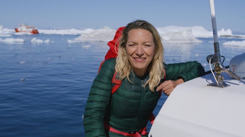 Die Systemforscherin Antje Boetius untersucht die Auswirkungen des Klimawandels im extremen Naturraum der Polarregionen. – Bild: Honorarfrei – nur für diese Sendung inkl. SocialMedia bei Nennung ZDF und ZDF/​UFA documentary.