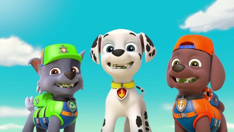 L-R: Rocky, Marshall, Zuma – Bild: Paramount