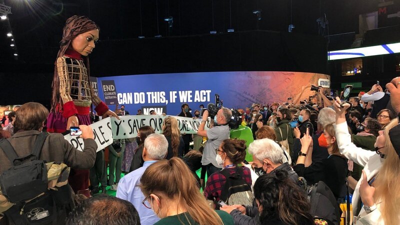 UN-Klimakonferenz Glasgow 2021 – Bild: Mark Hugo