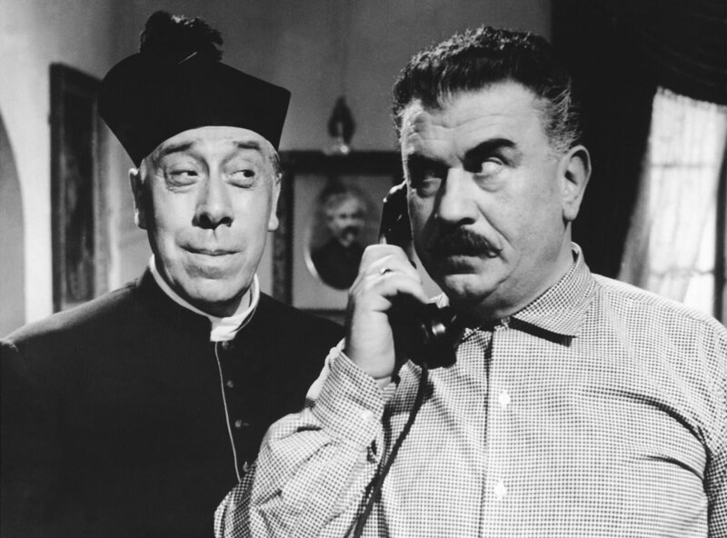 Fernandel und Gino Cervi. – Bild: ARD Degeto
