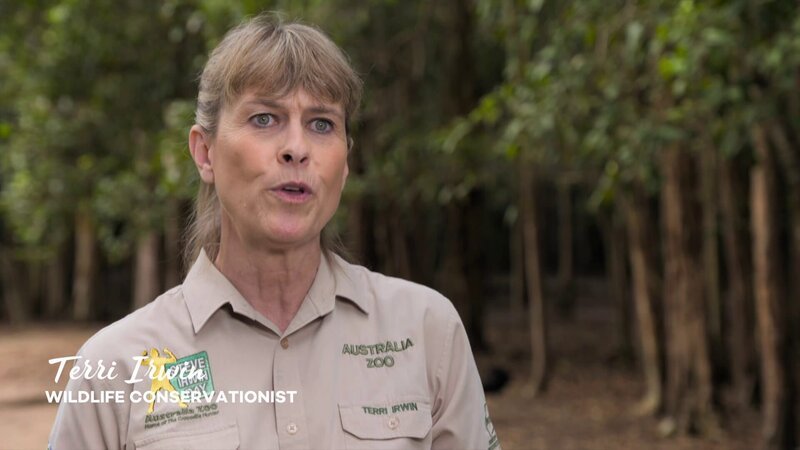 Terri Irwin. – Bild: Animal Planet