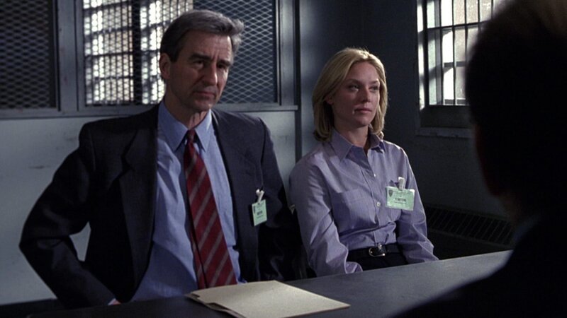 L-R: Jack McCoy (Sam Waterston), Serena Southerlyn (Elisabeth Röhm) – Bild: 13th Street