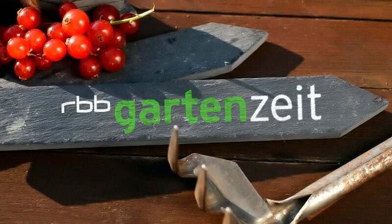rbb Fernsehen RBB GARTENZEIT SPEZIAL, „BUGA 2015 in der Havelregion“, am Montag (25.05.15) um 18:10 Uhr. Logo der Sendung. – Bild: rbb