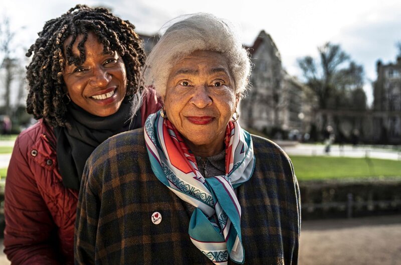 In der 5. Generation in Deutschland, die afrodeutsche Familie Diek-Adomako. – Bild: HR/​Joël Hess
