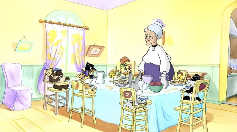 Baby Taz, Baby Lola, Baby Daffy, Baby Melissa, Baby Bugs, Granny, Baby Tweety, Baby Sylvester. – Bild: Courtesy of Warner Brothers