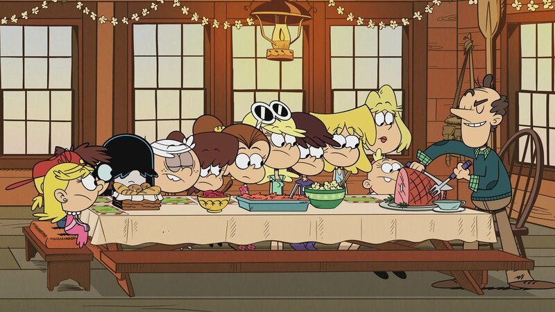 Lola, Lisa, Lucy, Lincoln, Lynn, Luan, Leni, Luna, Lori, Rita, Lily, Lynn Sr. – Bild: Paramount