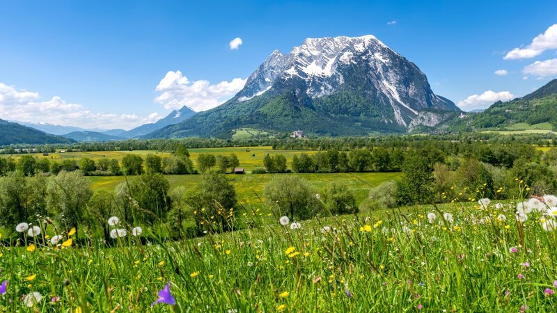Landschaftsbild der Grimmings – Bild: ServusTV /​ Merlin Essl