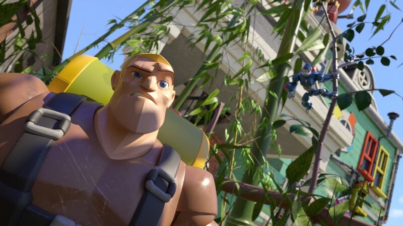 Käpt’n Charge ist nicht allein im Garten … – Bild: Zagtoon/​Method/​WDR/​WDRmg /​ KiKA