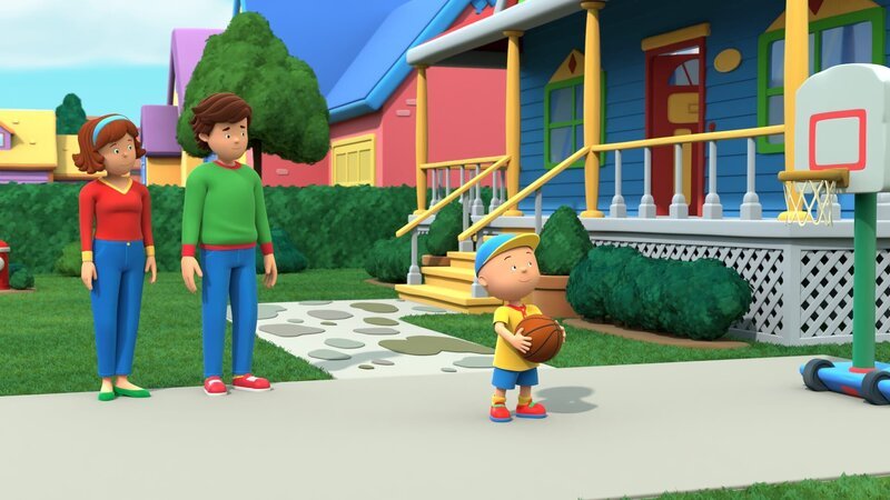 Caillou mit Mami und Papi – Bild: Super RTL