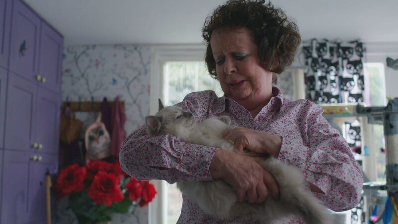 Frau Hobbs ist ganz vernarrt in das kleine Kätzchen. – Bild: ZDF/​Darrall MacQueen