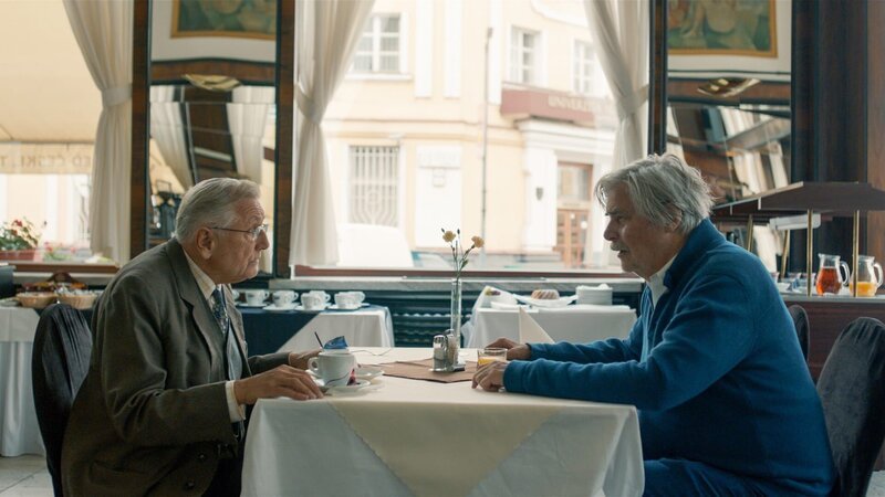 Jiri Menzel (Ali Ungár), Peter Simonischek (Georg Graubner). – Bild: ORF