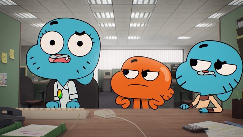 v.li.: Nicole, Darwin, Gumball – Bild: CARTOON NETWORK