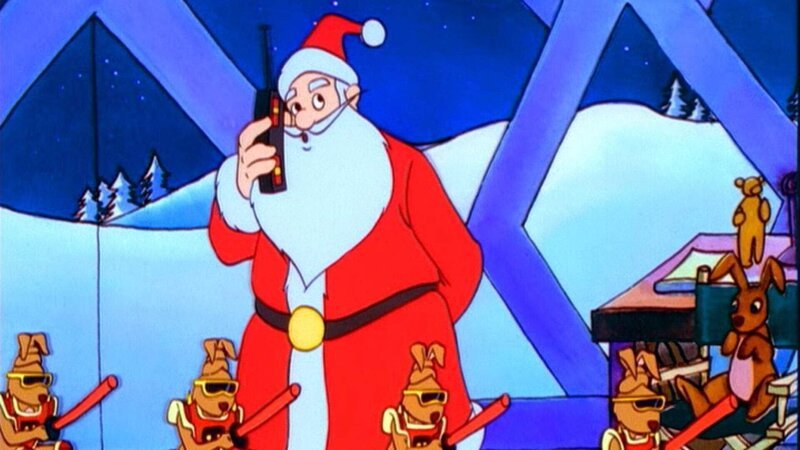 Der Weihnachtsmann muss wegen großer Nachfrage die Produktion des Super-Hasen erhöhen. – Bild: SUPER RTL