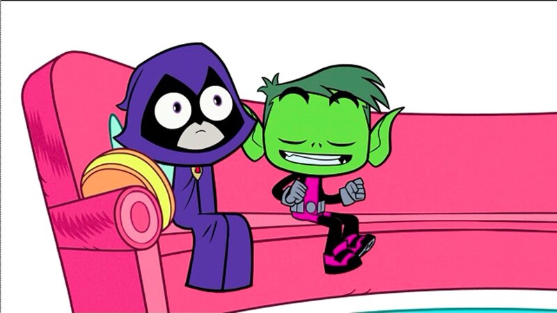 v.li.: Raven, Beast Boy – Bild: Cartoon Network