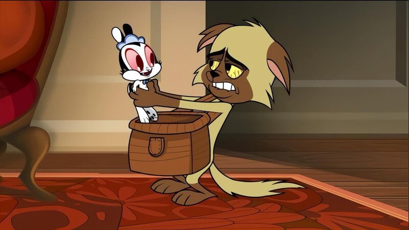 First from the left: Bunnicula (voiced by Chris Kattan) – Bild: Boomerang (DE) /​ Warner Bros. Entertainment Inc.