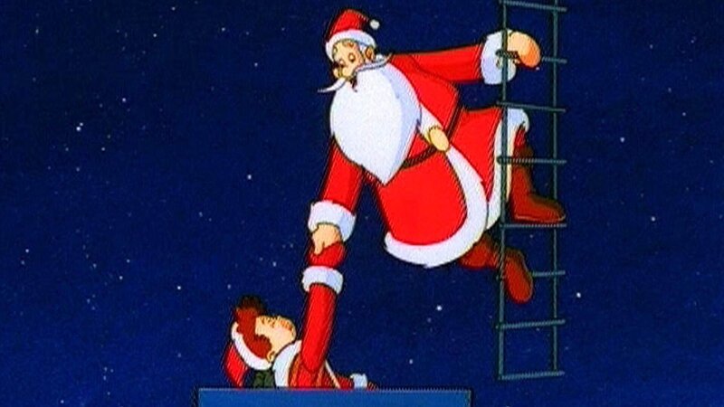 Der Weihnachtsmann kümmert sich um den kleinen Alex, der keine Wünsche hat. – Bild: Foto: SUPER RTL