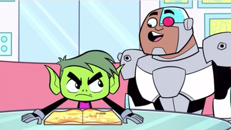 v.li.: Beast Boy, Cyborg – Bild: Cartoon Network
